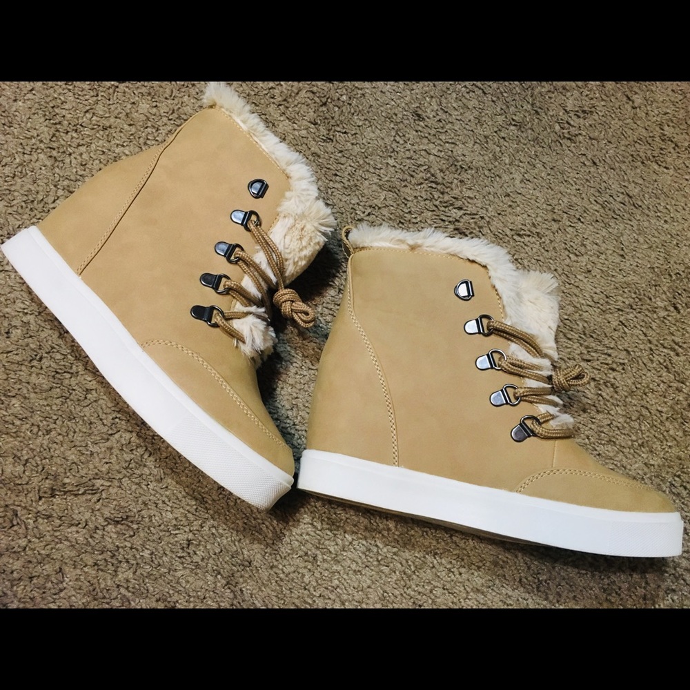 Brash Adrian Hidden Wedge Boots